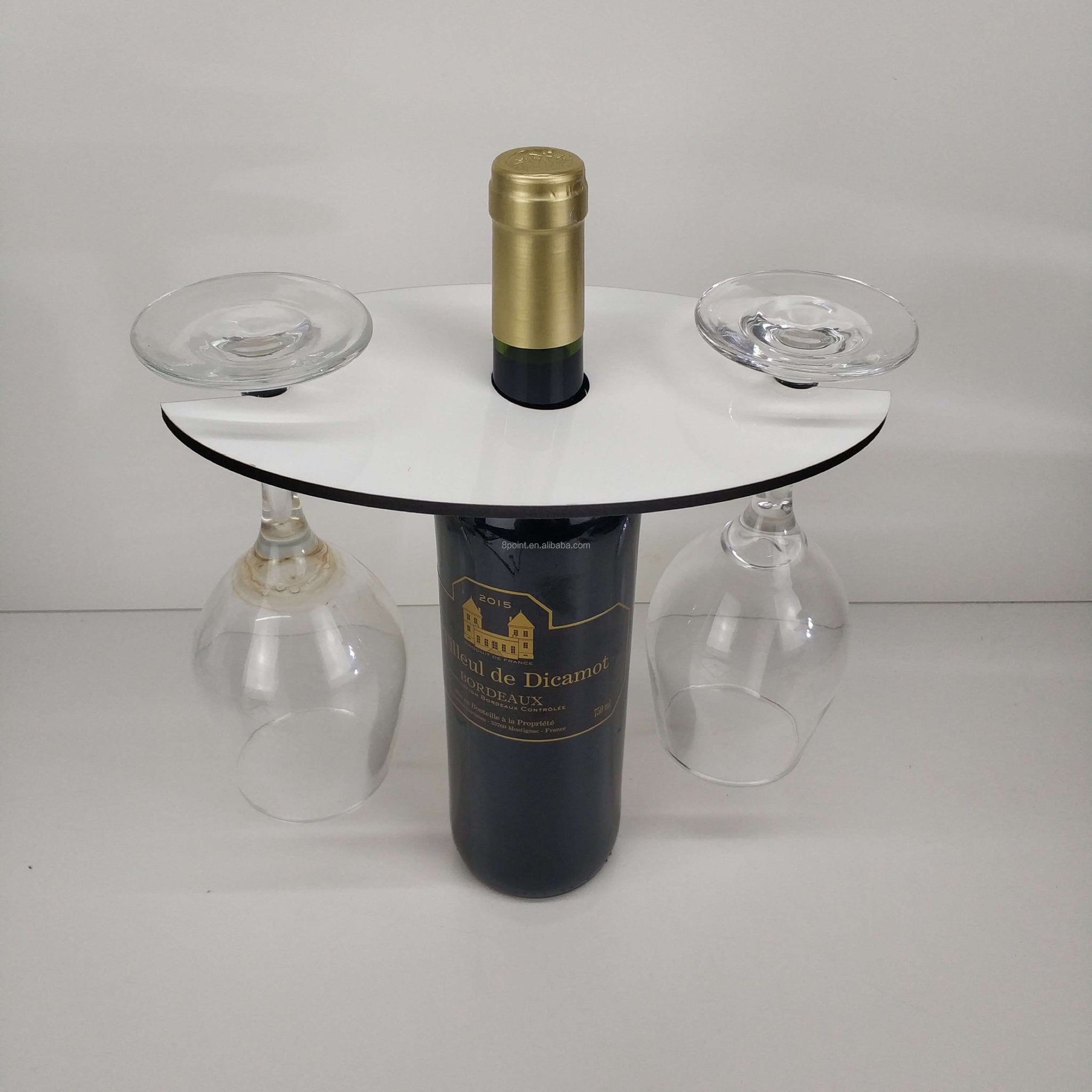 Wine & Glass Set Holder