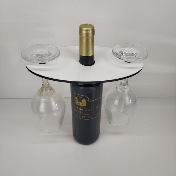 Wine & Glass Set Holder